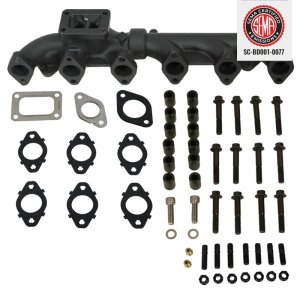 Dodge 3500 Performance Exhaust - BD Diesel - Exhaust Manifold Kit - `07-`18 Dodge 3500 Performance Exhaust - BD Diesel - Exhaust Manifold Kit - `07-`18